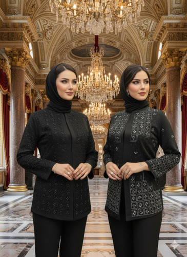 کت مجلسی مازراتی نگین کاری